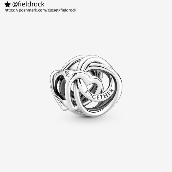 Pandora Family Always Encircled Heart Charm - Picture 1 of 6